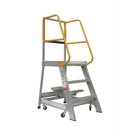 GORILLA LADDER ORDER PICKING ALUMINIUM 0.9M/3FT 200KG INDUSTRIAL